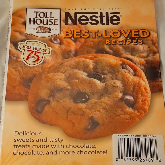 Nestles COOKBOOK Hard Back Best Loved Recipes - Celebrating Toll House 75 yrs - Picture 4 of 7